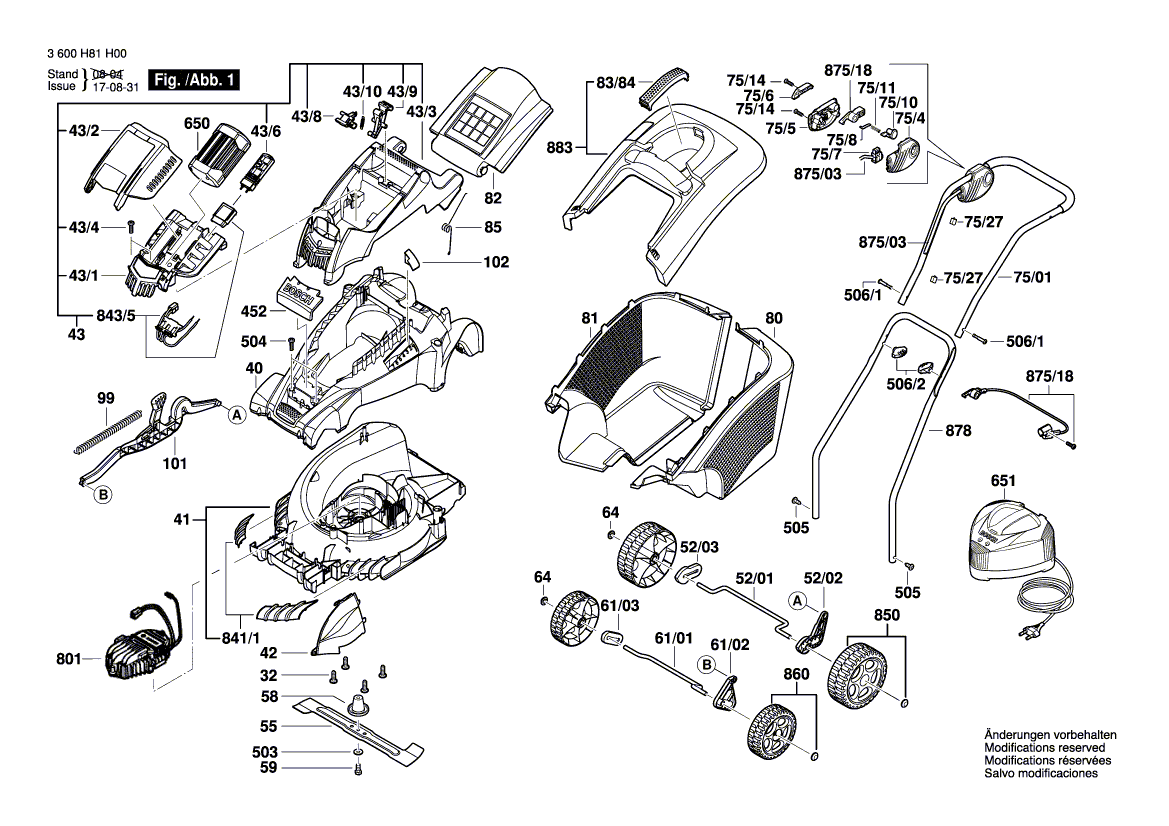 Новая подлинная ось Bosch F016L65930