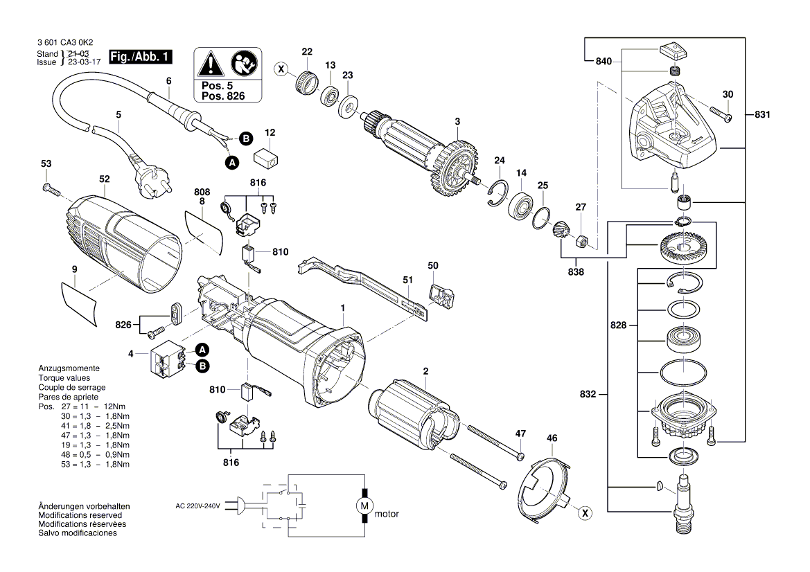 Nieuwe echte Bosch 6082765J3j -naamplaatje