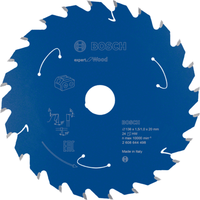 New Genuine Bosch 2608644498 Expert for Wood Circular Saw Blade For Cordless