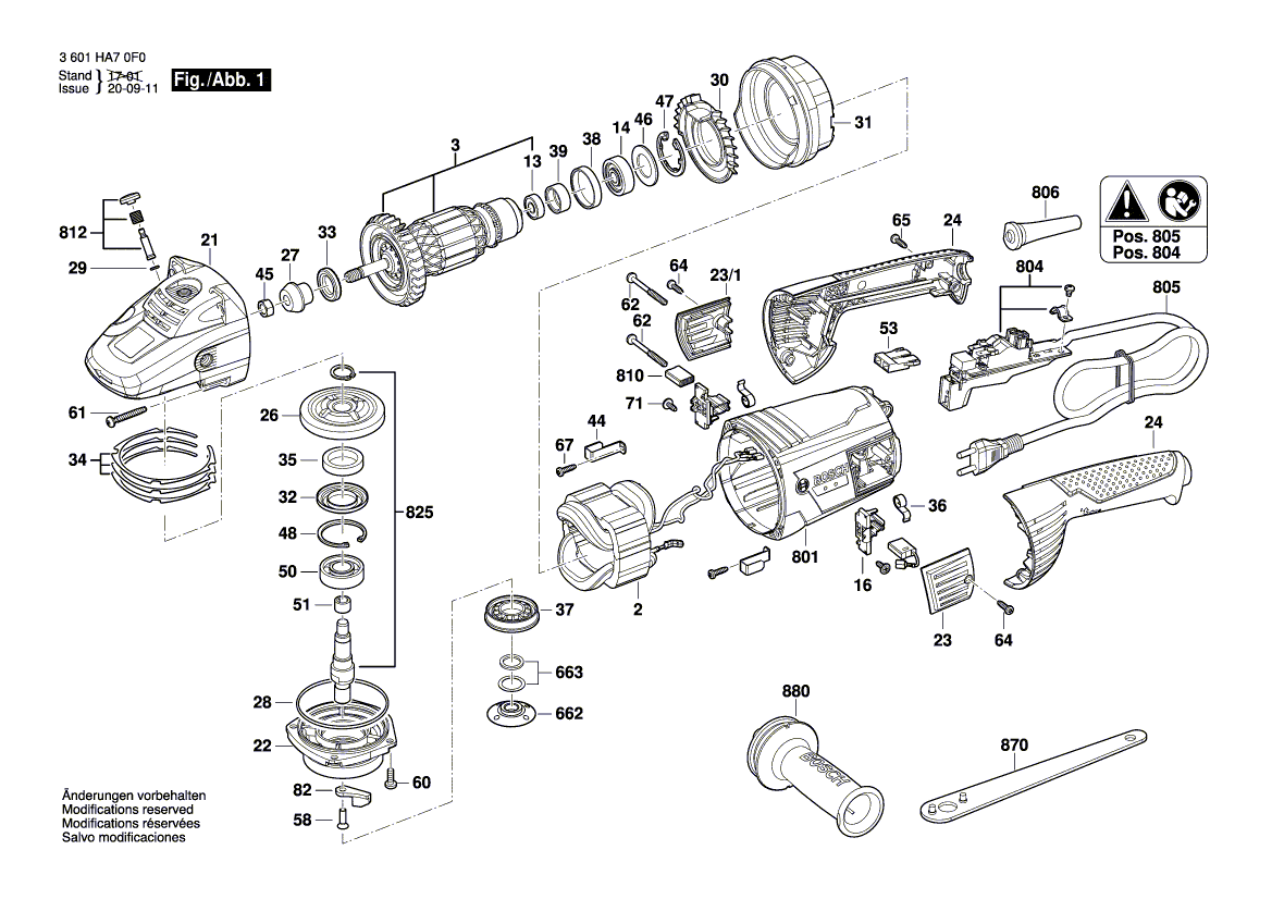 Новая подлинная Bosch F000603133 Grommet