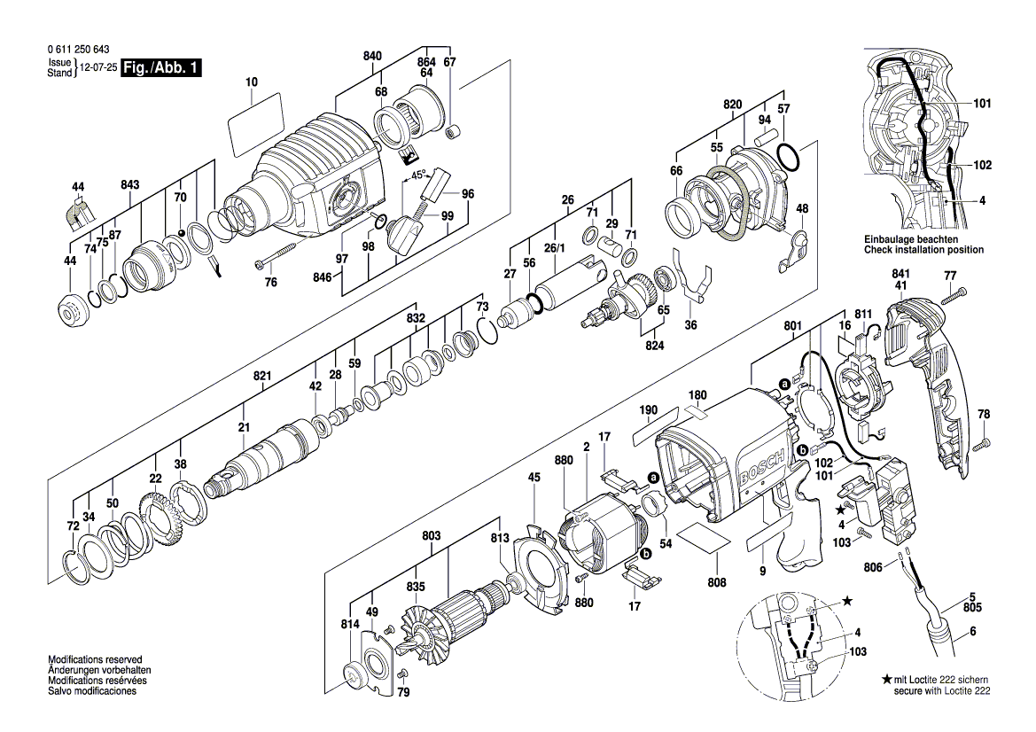 Nouveau véritable bosch 1604643005 Spring hélicoïdal conique