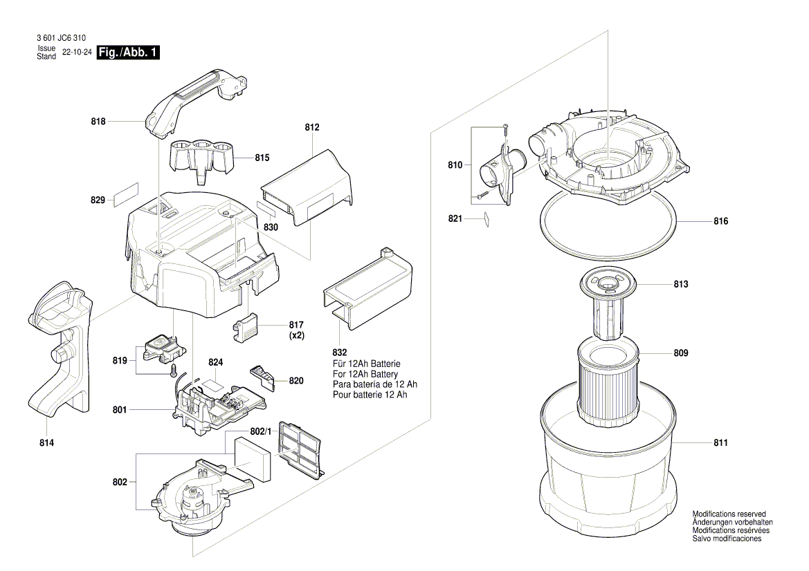 Nouveau authentique authentique Bosch 160111C29A