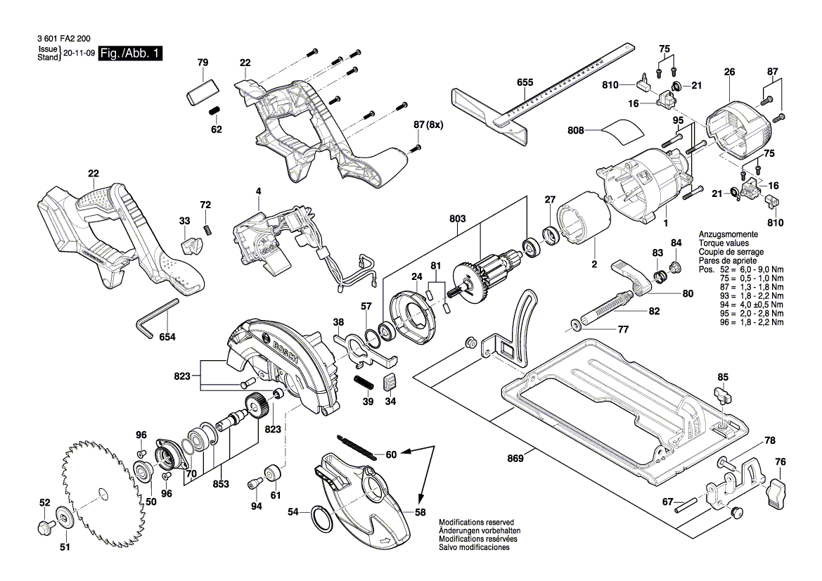 Nouvelle plaque de base Bosch 1619p11916