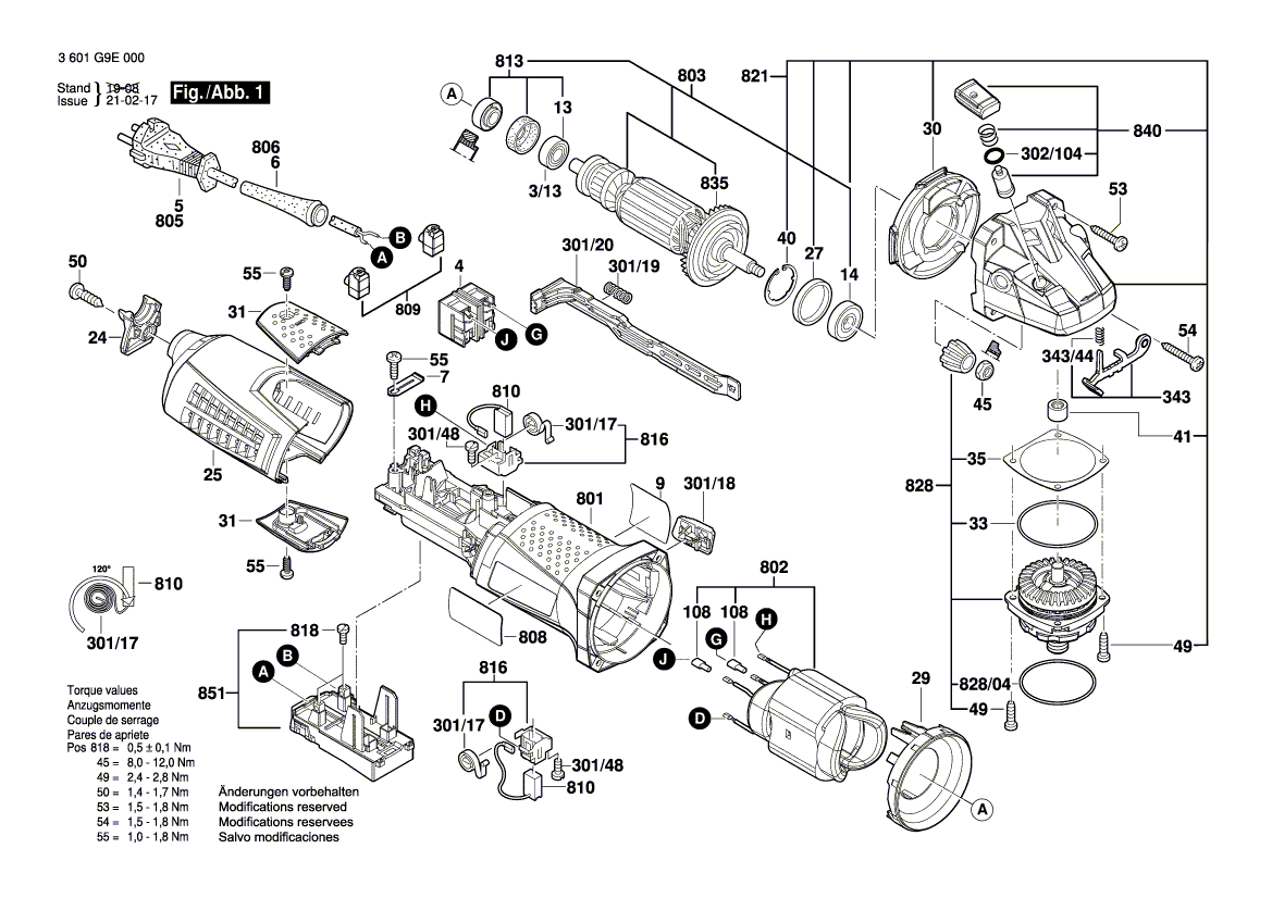 Новая подлинная табличка Bosch 160111A5AW