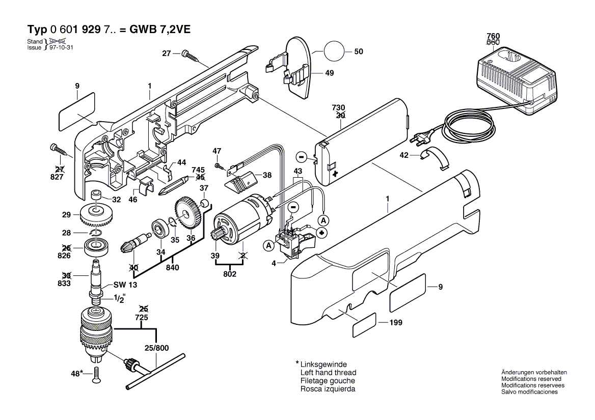 NEU EURNISCHE BOSCH 2608040056 Schlüsselhalter