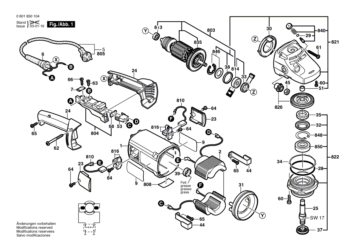 Nouveau véritable Bosch 1605500233 Cap