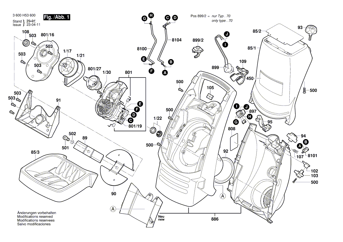 Neue echte Bosch F016L64745 Hintergrundplatte