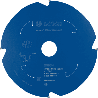 New Genuine Bosch 2608644556 Expert for Fibre Cement Circular Saw Blade For