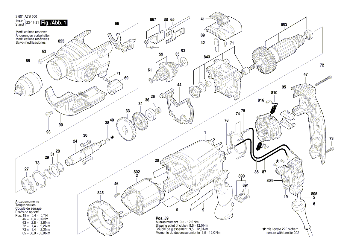 Ny ekte Bosch 160111A3ZP navneskilt