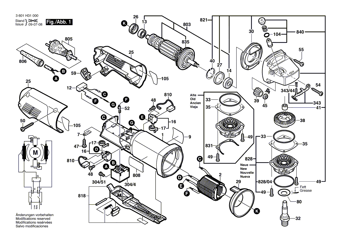 Nieuwe echte Bosch 1601118K21 fabrikant -naamplaatje