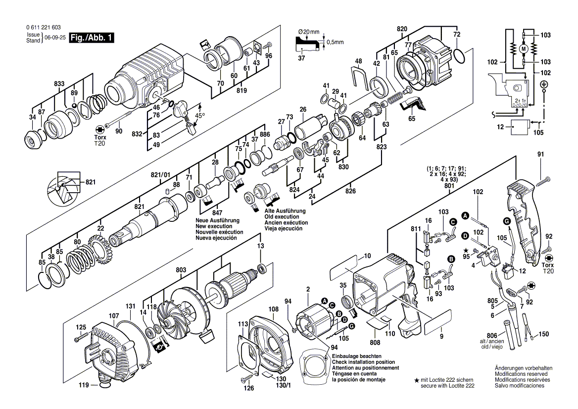 Nieuwe echte Bosch 1614010194 Armatuur met fan