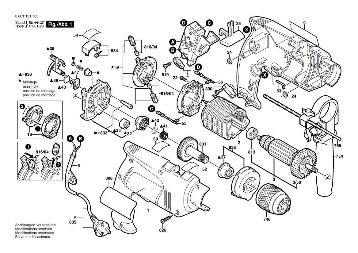 Neue echte Bosch 2601117516 Referenzplatte