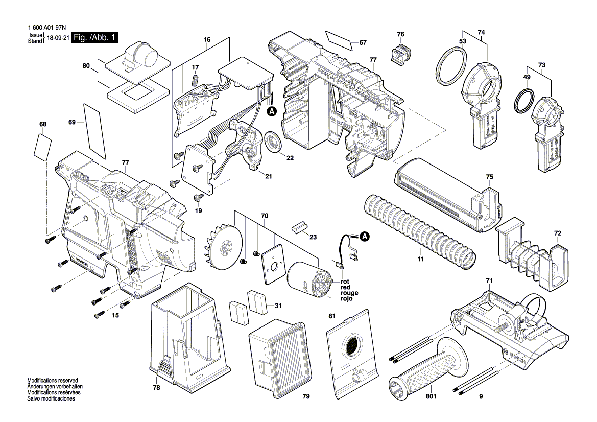 Новая подлинная Bosch 160111A6MG