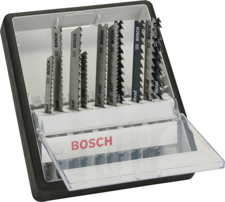 Nieuwe echte Bosch 2607010540 Wood Expert Jigsaw Blade Set, Robuuste Line,