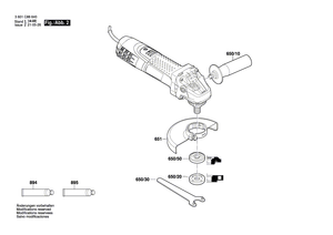 New Genuine Bosch 1619P08807 Nameplate