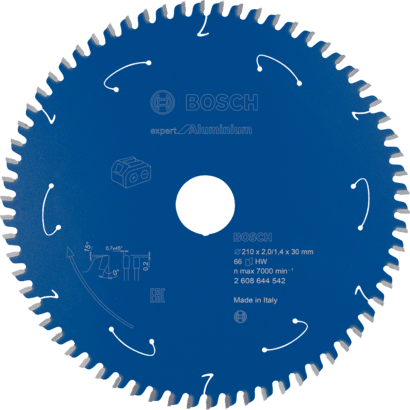 Nouveau véritable bosch 2608644542 Expert pour la lame de scie circulaire en aluminium pour