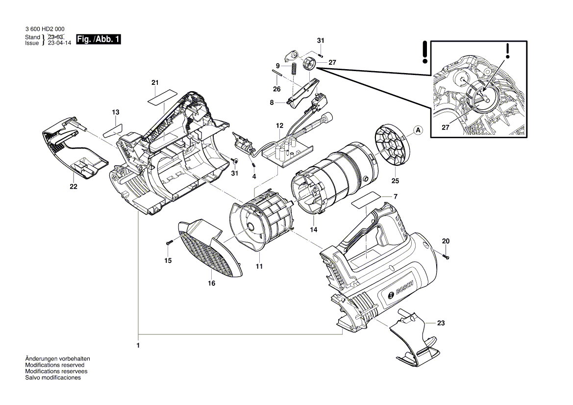 Новый подлинный Bosch F016F05964