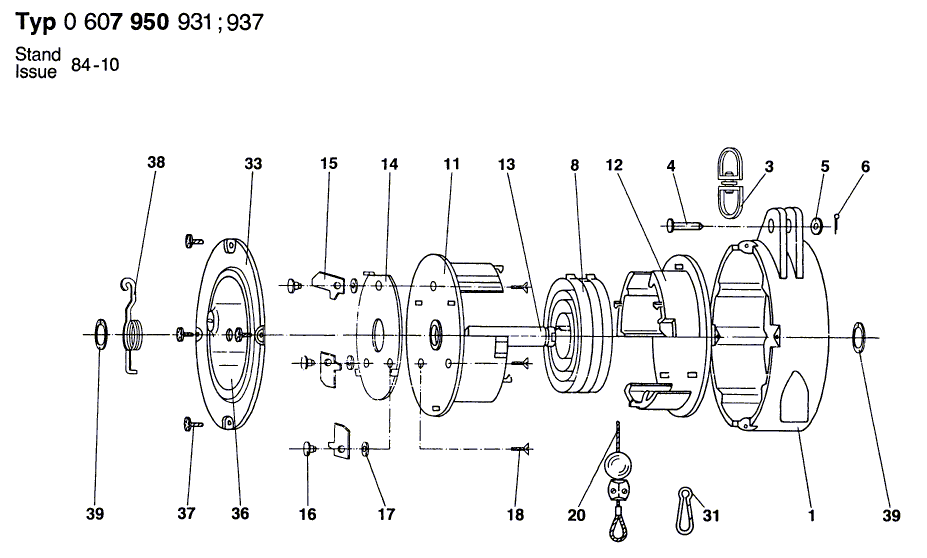 Neue echte Bosch 3609200465 Halbtrommel