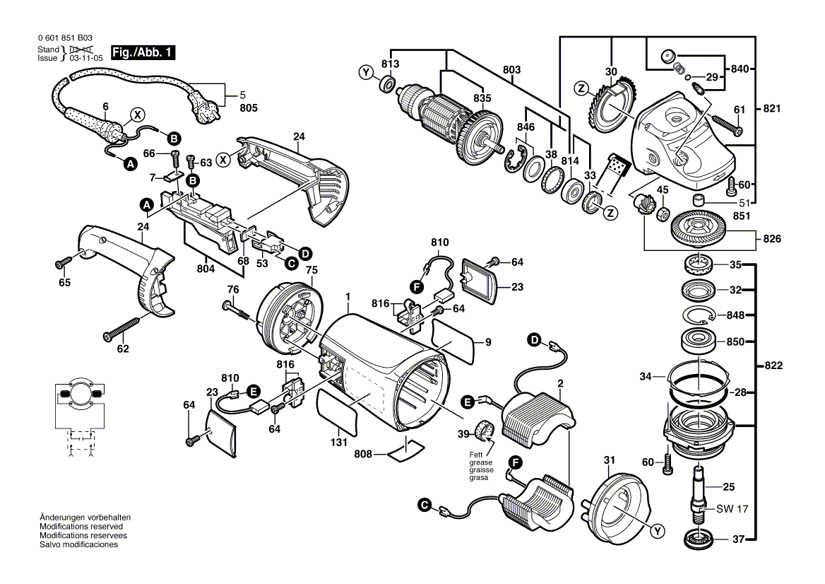 Nouveau véritable bosch 1604011178 Armature