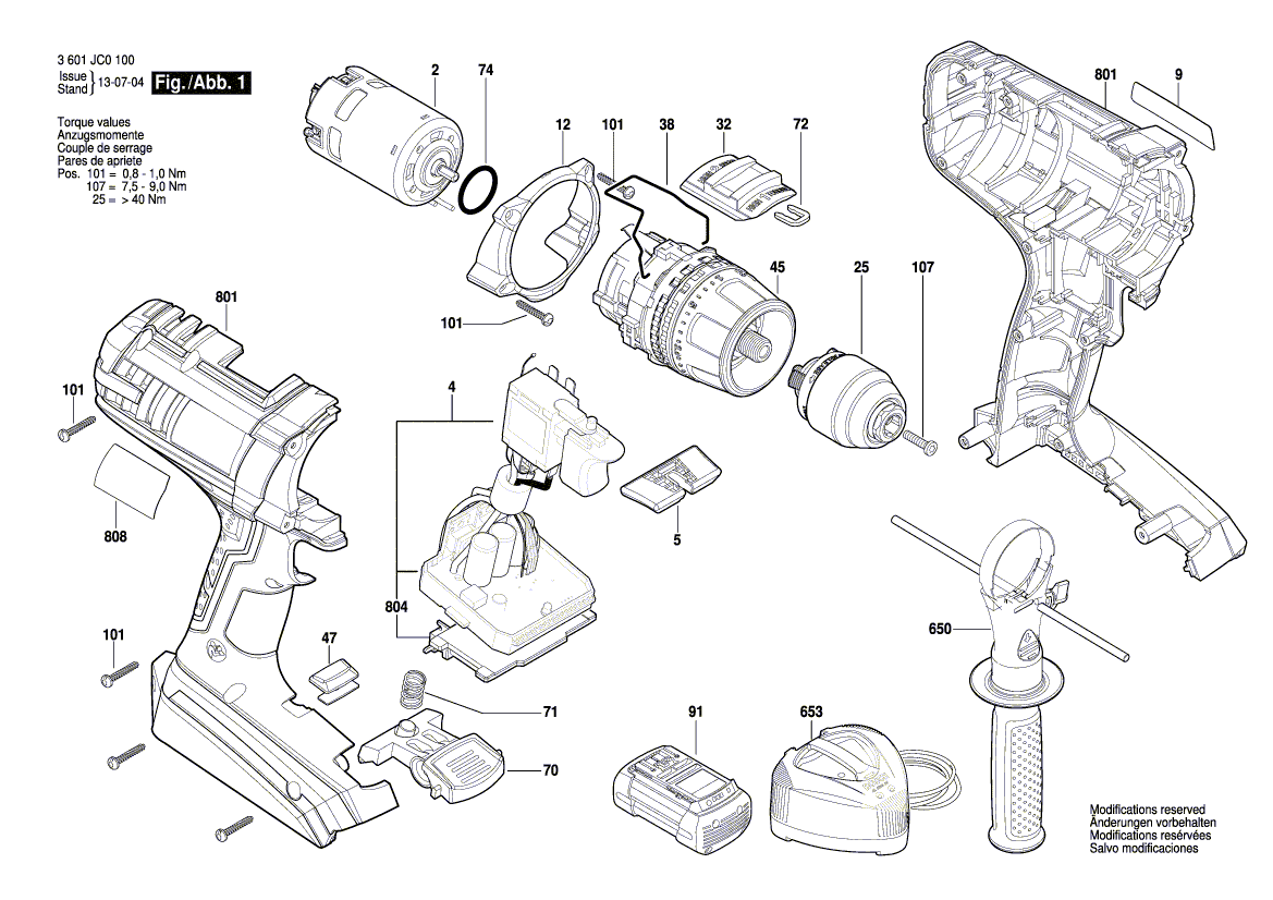 Neue echte Bosch 2609133751 Hersteller -Typenschild