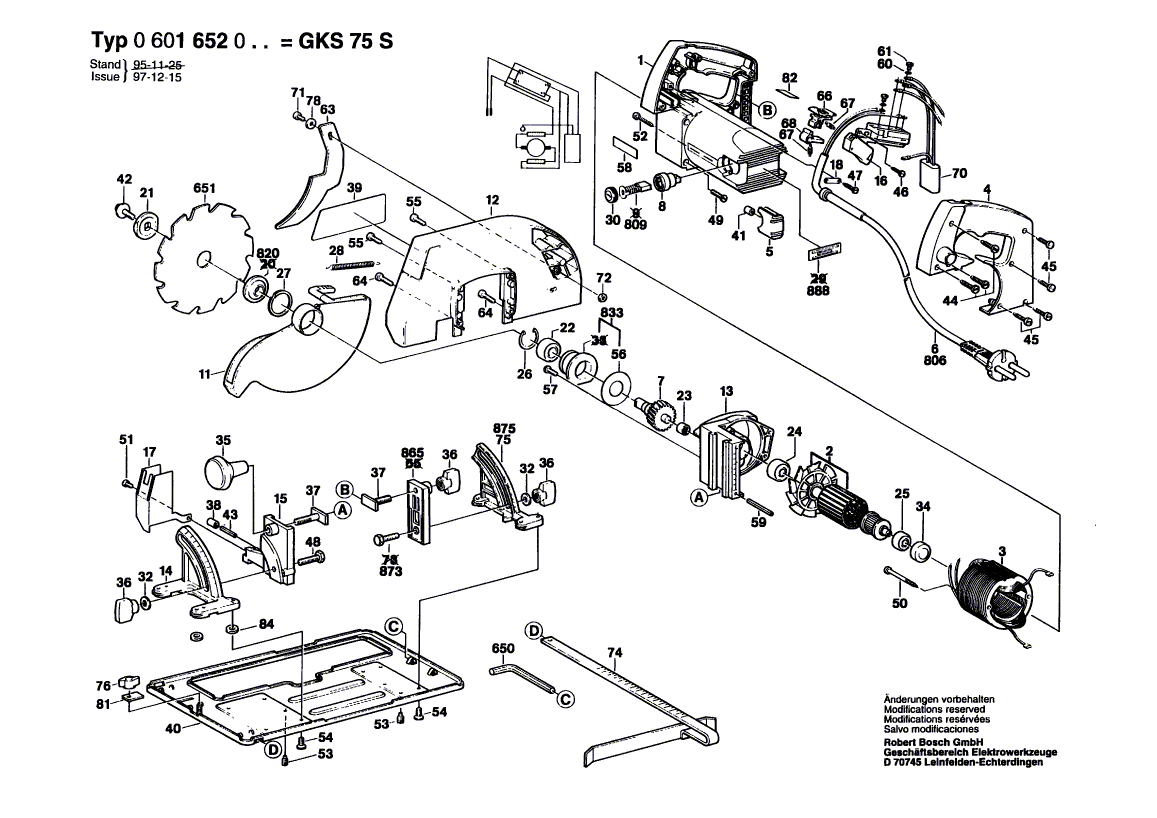 NOUVELLE VIS DE L'ALINE BOSCH VOLICE 1603480018