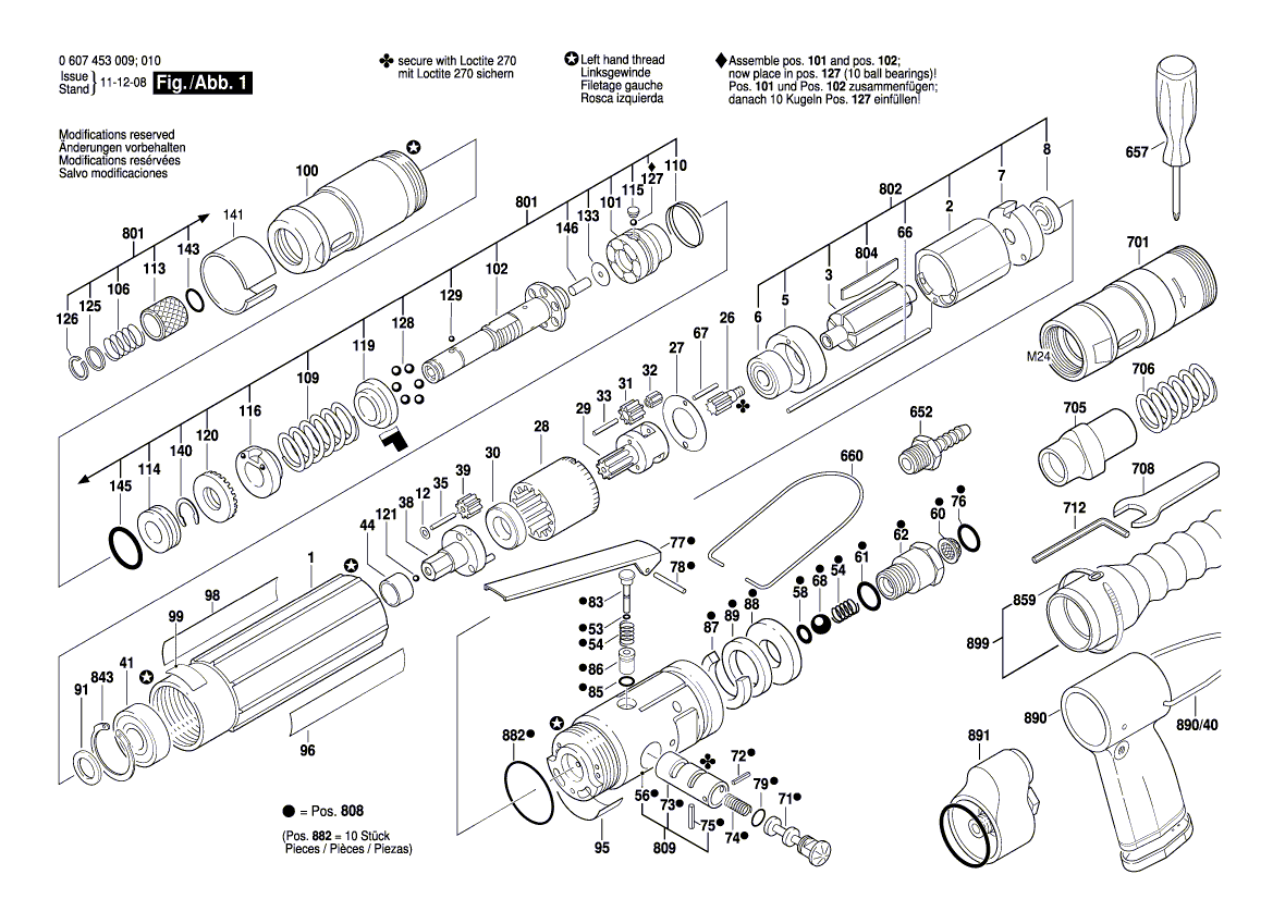 Новая подлинная Bosch 3607031501