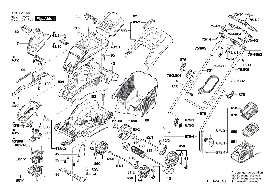 Neues echtes Bosch F016104421 Rad