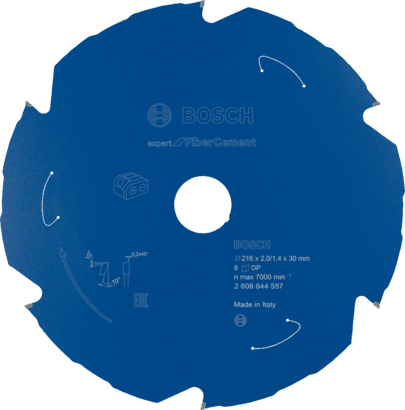 New Genuine Bosch 2608644557 Expert for Fibre Cement Circular Saw Blade For