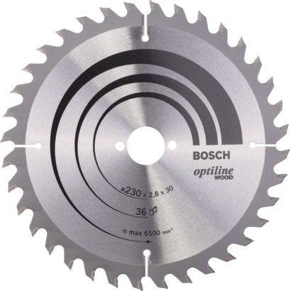 New Genuine Bosch 2608640628 Optiline Wood Circular Saw Blade