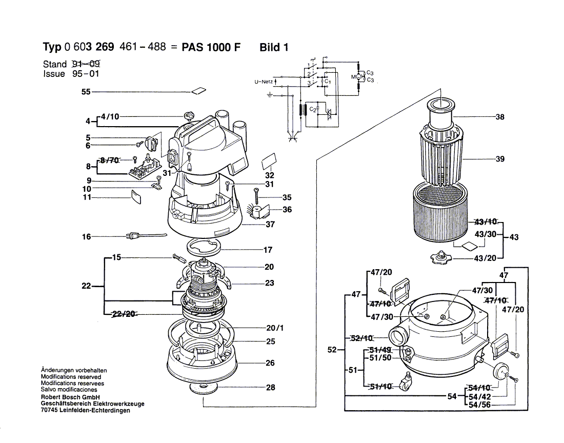 Neuer echter Bosch 1609202193 Ein-Aus-Switch