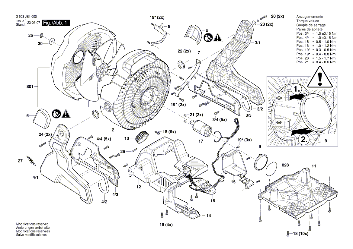 Neue echte Bosch 1600A0285n unten