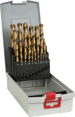 Nouveau véritable bosch 2608587019 HSS Twist Drill Bit Bit enrobé, ligne robuste,