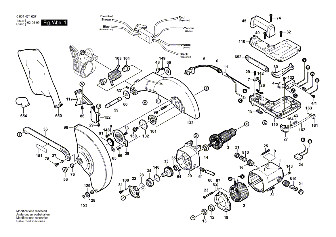 Neuer echter Bosch 2610990525 Hebel