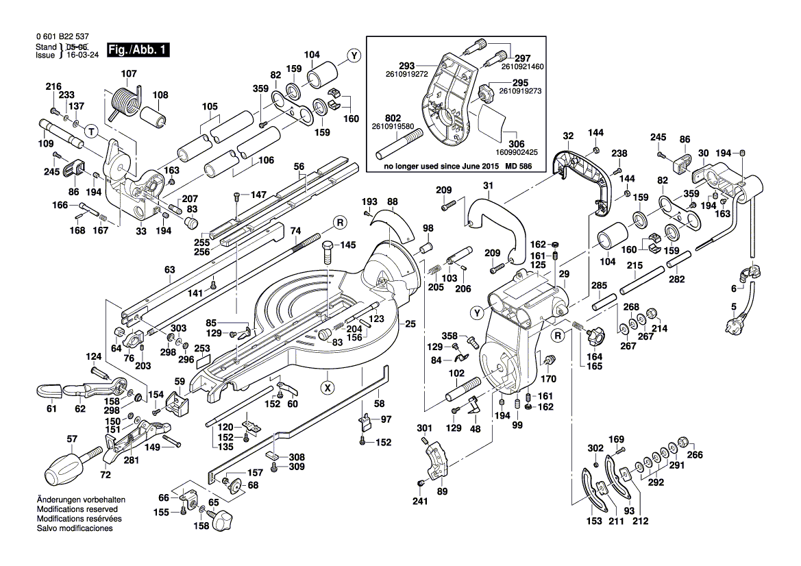 Neue echte Bosch 2610921480 Schraube