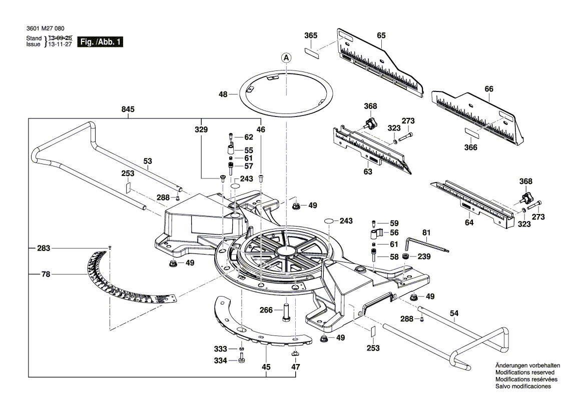 Новая подлинная пластина Bosch 1609b02381