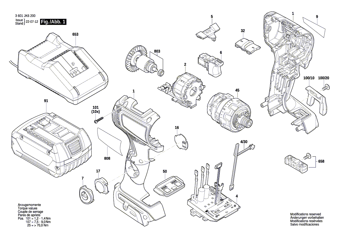 Neue echte Bosch 1600A02477 Umstellungseinheit