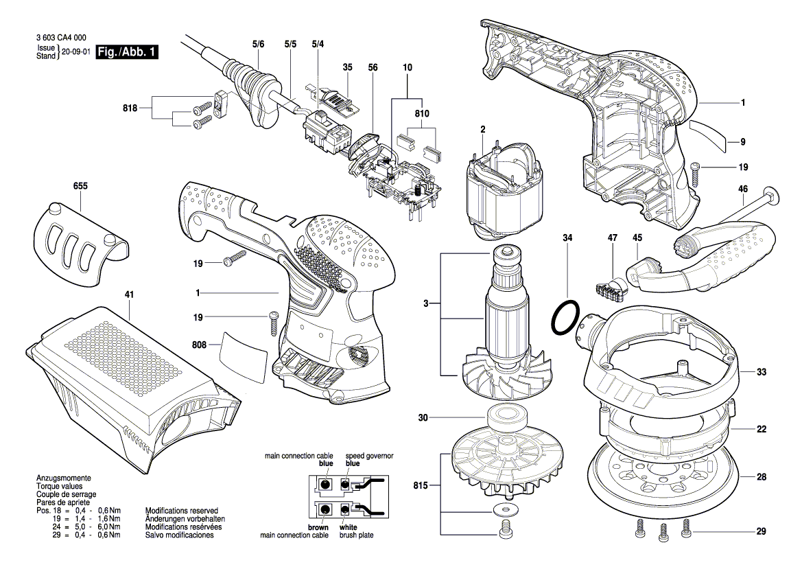 New Genuine Bosch 2609007868 Field