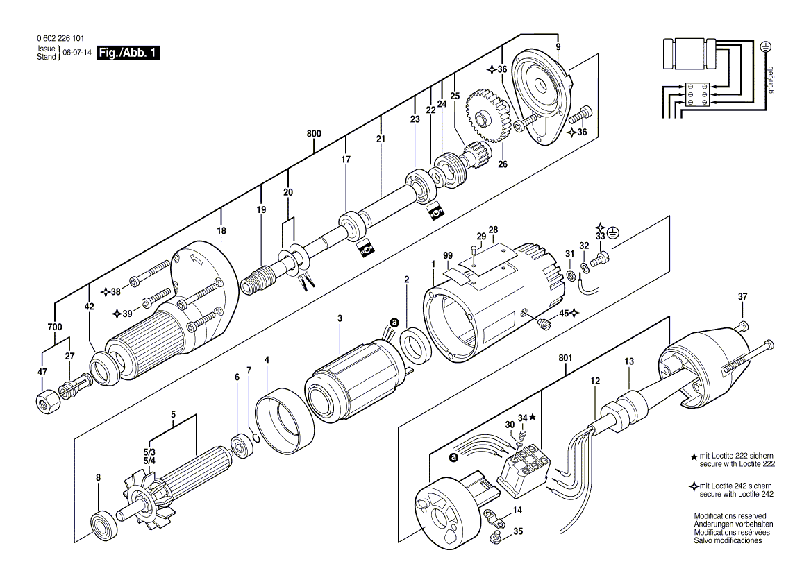 Neuer echter Bosch 1900905225 Rillenkugellager