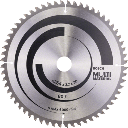 New Genuine Bosch 2608640449 Multi Material Circular Saw Blade