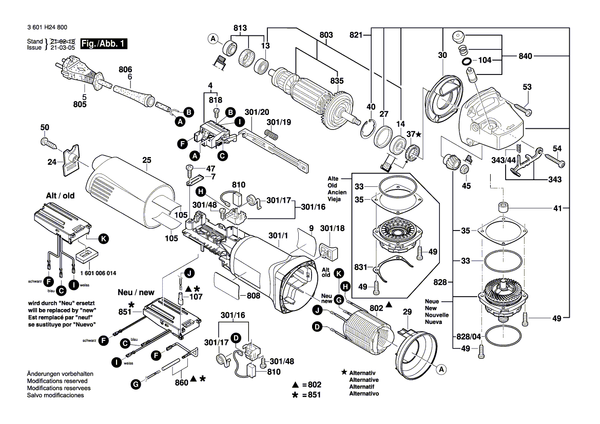 Nouvelle véritable plaque signalétique du fabricant Bosch 160111C0ts