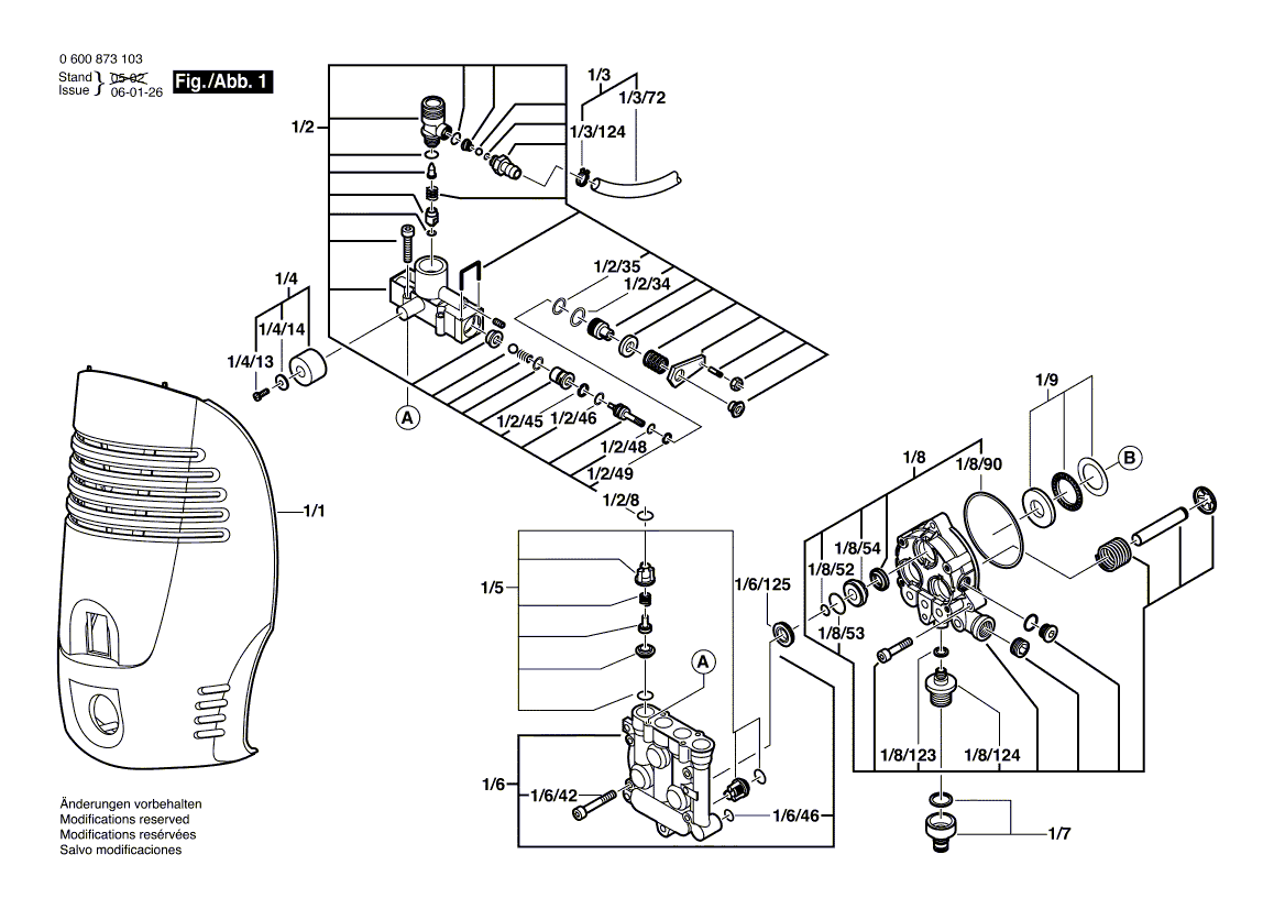 New Genuine Bosch F016F03028 Motor