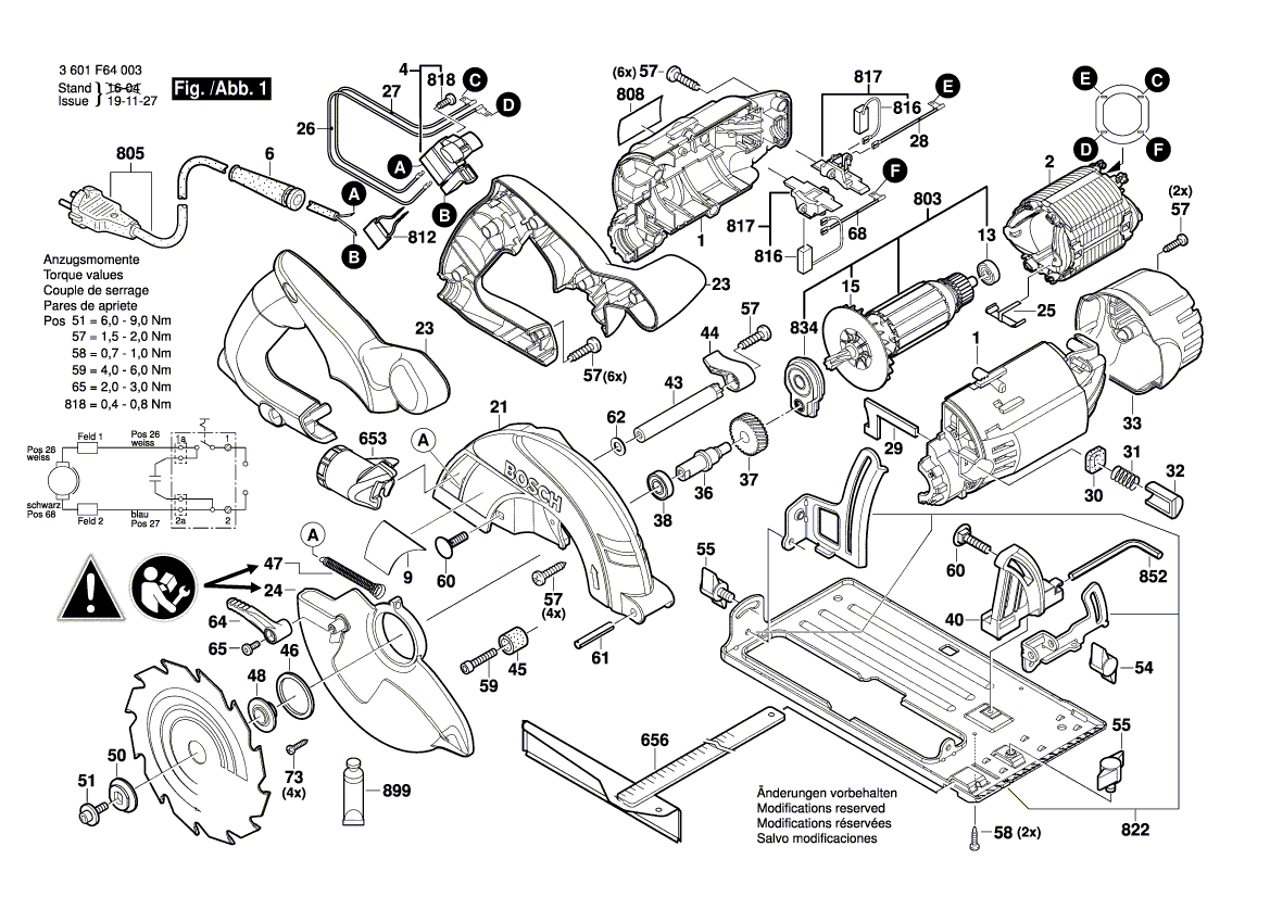 Nieuwe echte Bosch 1605500247 handvat