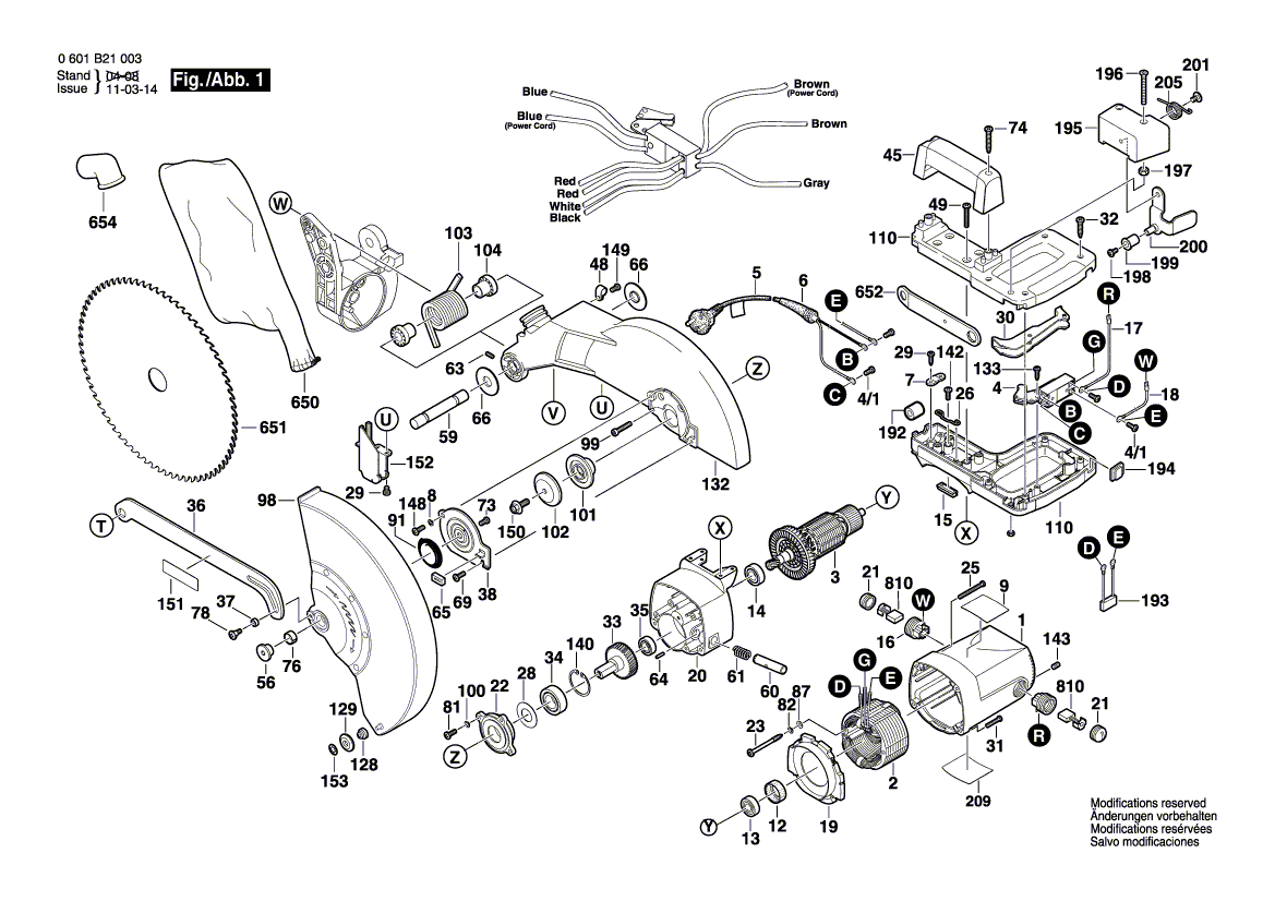 Ny ekte Bosch 2610910842 Pivot