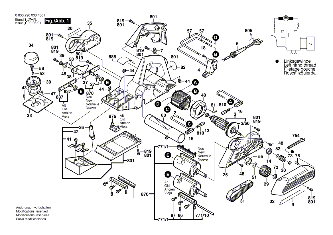 NOUVEAU CORDE D'ALIMENTATION BOSCH VOLICE 1607000389