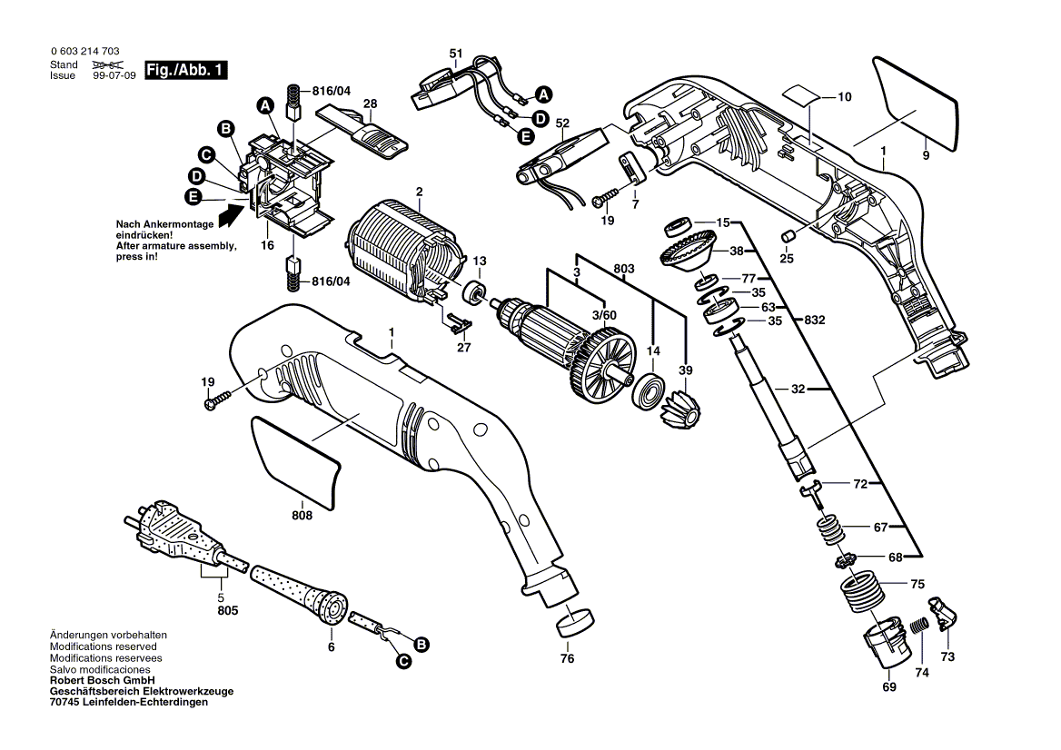 Новый подлинный Bosch 2602319016 Slide Slide