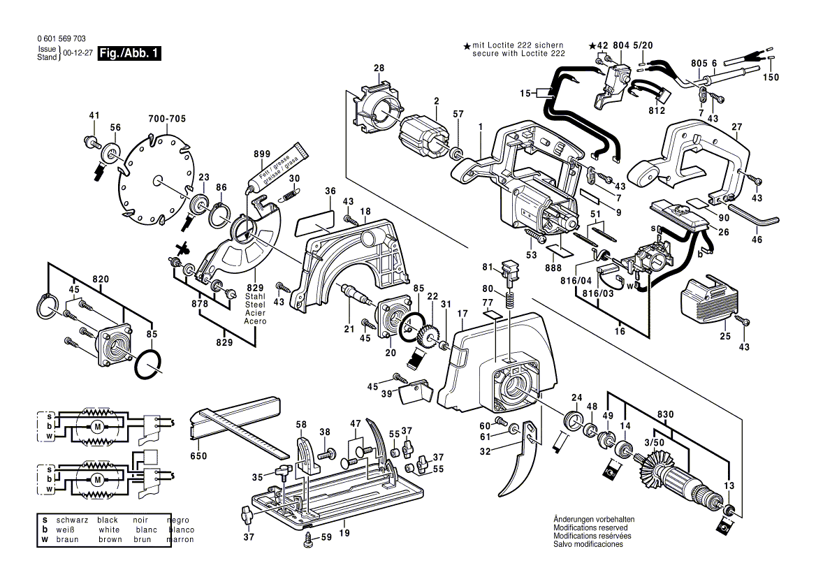 Nieuwe echte Bosch 1601110828 -naamplaatje van de fabrikant