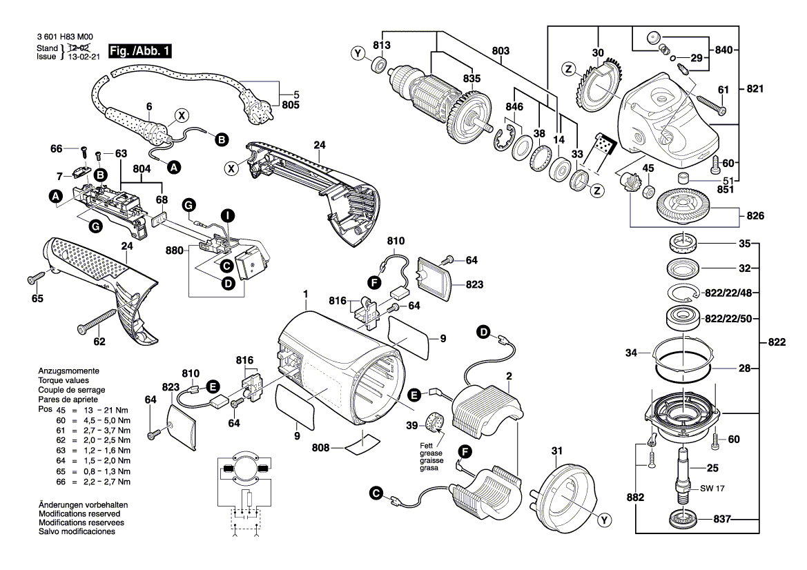 Neues Original Bosch 1607000480 Kohlebürsten-Set 