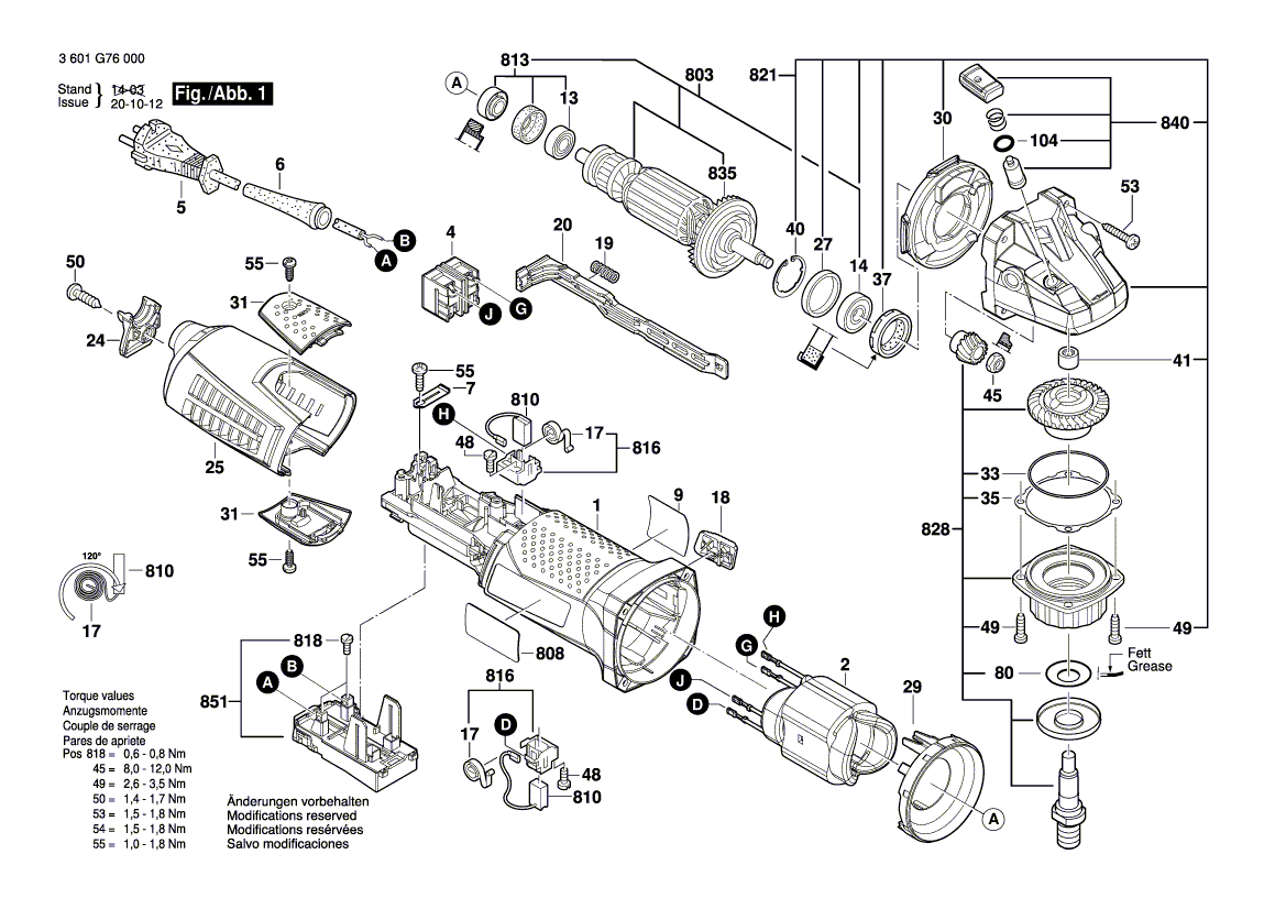 Neue originale Bosch 1605500277 Bürstenabdeckung 