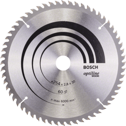 New Genuine Bosch 2608640444 Optiline Wood Circular Saw Blade