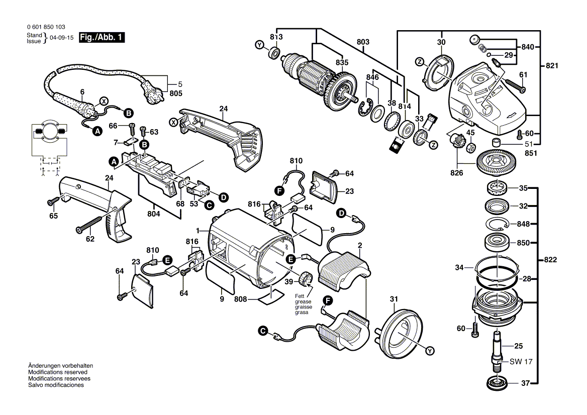 Nieuwe echte Bosch 1601118C80 -naamplaatje van de fabrikant